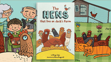 The Hens That Live on Jack's Farm